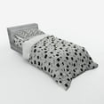 thumbnail image 2 of Ambesonne Pet Bedding Set 3 Pcs, Cats in Outer Space, Twin XL, White Black, 2 of 2