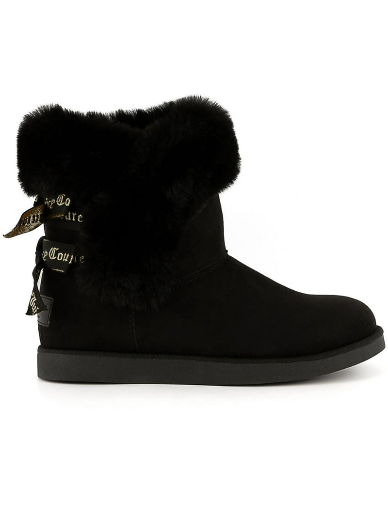 Juicy Couture Womens King 2 Faux Suede Cozy Winter & Snow Boots