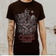 thumbnail image 2 of Starcadet ÄúCatter Things Äù Cat Stranger Black T Shirt, 2 of 5