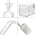 thumbnail image 3 of Non-Drip Design Glass Cruet, Dishwasher Safe Easy Refueling Borosilicate Glass Keeps Liquids Fresh, 3 of 6