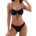 thumbnail image 5 of Top-kevin Women High Cut Bikini Sets String Sexy Swimsuit Two Piece Underwire Bathing Suit Brazilian Cheeky Cut Out Cute Swimwear, 5 of 10