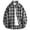 #532-Navy, variant on Ceisia Men's Vintage Plaid Flannel Shirt | Loose Drop-Shoulder Long Sleeve Casual Button-Down Top Gifts