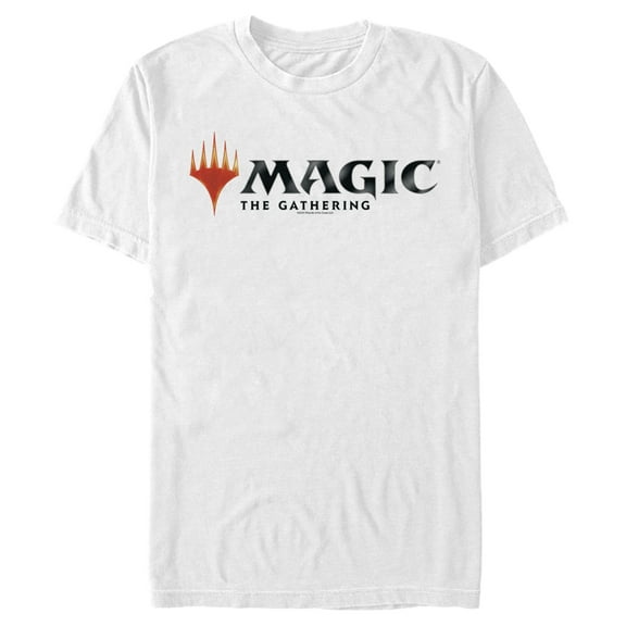 Men's Magic: The Gathering Classic Logo Graphic Tee White X Large