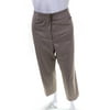 Pre-owned|Escada Womens Cotton Straight Leg Dress Pants Trousers Light Gray Size 40