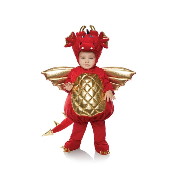 The Toddler Red Dragon Bubble Costume