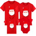 thumbnail image 2 of Conjuntos de ropa a juego para la familia, madre, padre, hija, hijo, niños, ropa de manga corta con ciervos navideños, camiseta, 2 of 5