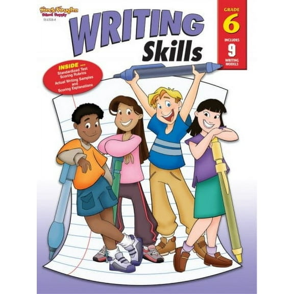 Writing Skills Reproducible Grade 6 (Paperback) by Stckvagn