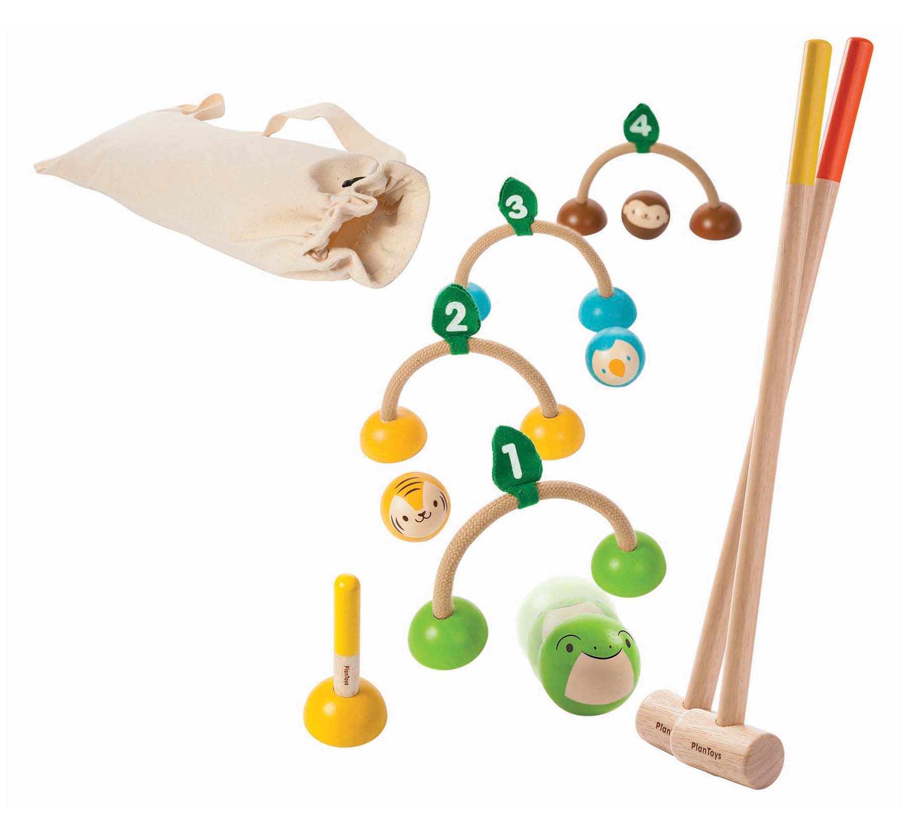 PlanToys Indoor/Outdoor Croquet Set