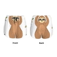 thumbnail image 5 of Haiem Cute Sloth In Yoga Pose Tree Women's 2 in 1 Running Shorts - Lightweight Athletic Workout Gym Yoga Breathable Sports Shorts Liner with Phone Pockets-Small, 5 of 9