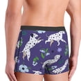 thumbnail image 4 of Rateoe Cute Dog Mens Boxer Briefs Poly Spandex Performance Boxer Briefs Underwear Hem Boxer Briefs - Medium, 4 of 8