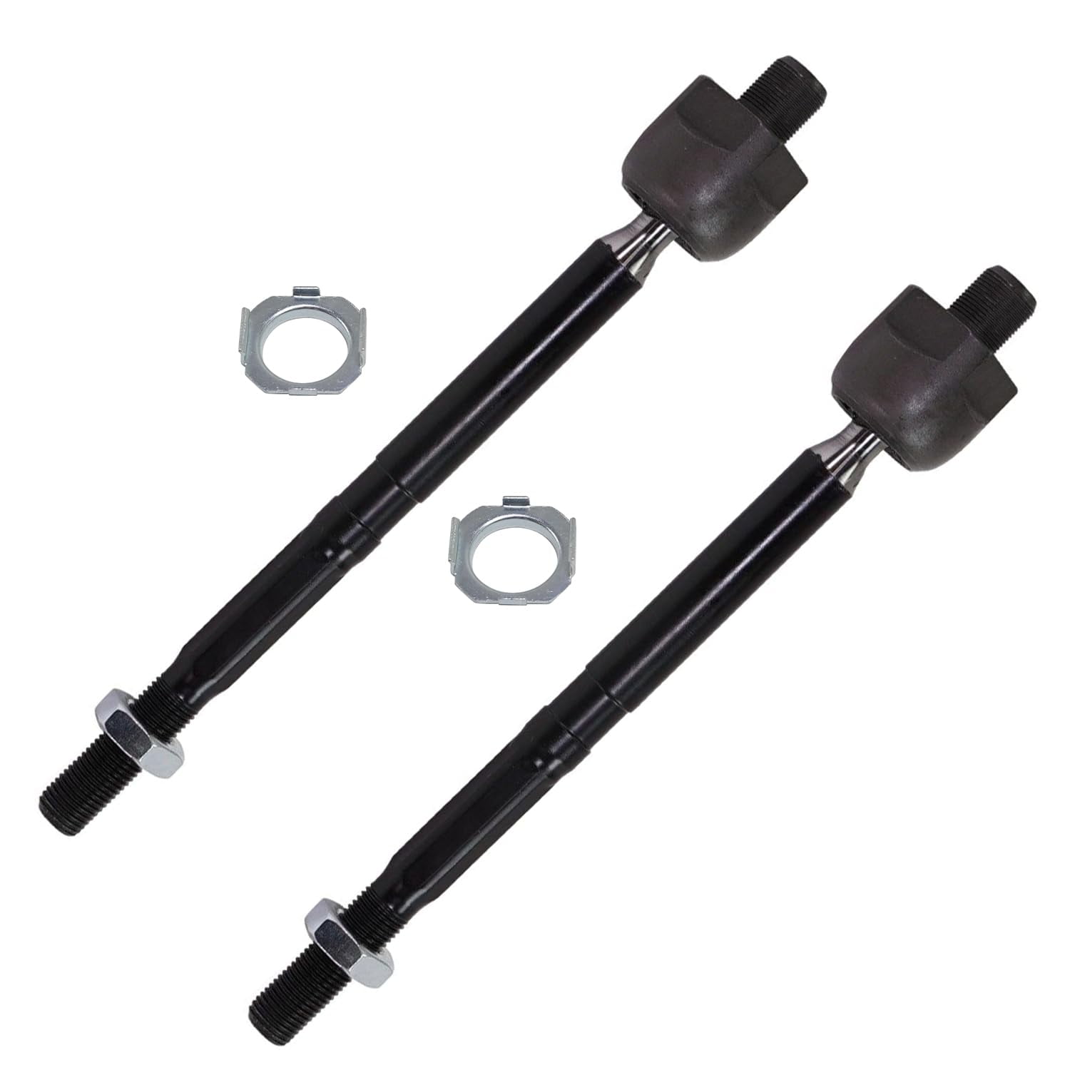 Detroit Axle - 8pc Front Suspension Kit for 2009-2014 Honda Fit, 2 Lower Control Arms with Ball Joints 2 Sway Bars 4 Inner Outer Tie Rods