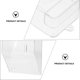 thumbnail image 3 of Cubierta transparente de la cubierta de la puerta de la puerta impermeable a prueba de agua cubierta de la puerta para exteriores, 3 of 6