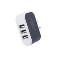 thumbnail image 4 of Sidaley USB de 3 puertos para teléfono móvil, de enchufe europeo/estadounidense, adaptador de de pared de viaje Type9 NO9, 4 of 6