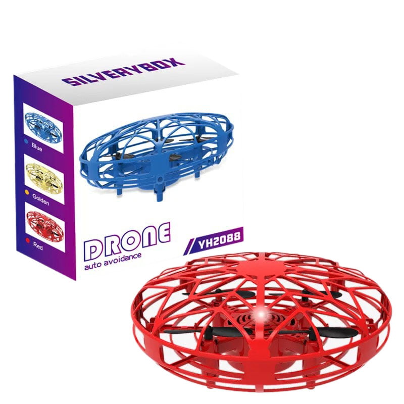 US Mini Drone Quad Induction Levitation UFO LED Light USB Charging Kids Gift Toy