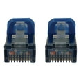 thumbnail image 2 of Eaton Tripp Lite Series Cat6a 10G Snagless Shielded Slim STP Ethernet Cable (RJ45 M/M), PoE, Blue, 25 ft. (7.6 m) RJ-45 (m) CAT 6a - Câble Réseau - à RJ-45 (M) - 25 ft - 0.2 in - STP - - IEEE 802.3an/IEEE 802.3af/IEEE 802.3at - CM - Sans Accrochage, Toronné - Bleu - pour P/N: N235-001-SH-6AD, N238-001-SH-TFA, N254-024-SH-6A, 2 of 4