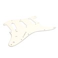 thumbnail image 1 of PVC Guitar Pickguard, Glossy Finish Guitar Pickguard Guitar Guard Replacement For ST Type Most 11 Hole Guitar, 1 of 8