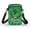 Little Rabbit Flowers, variant on HELLHERO Colorful Owl Pattern 2 Zippers Adjustable Shoulder Strap Crossbody Bag for Unisex Outdoor Daily Use Crossbody Sling Bag Polyester 4.33x1.97x7.09