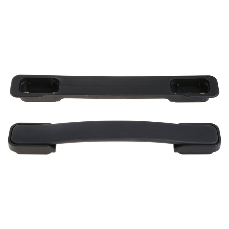 MroMax 1Pc Luggage Handle 9.25 x 1.1 (L x W) Plastic Pull Handle Grip  Replacement 235mm x 28mm for Luggage Suitcase Box Black Tone