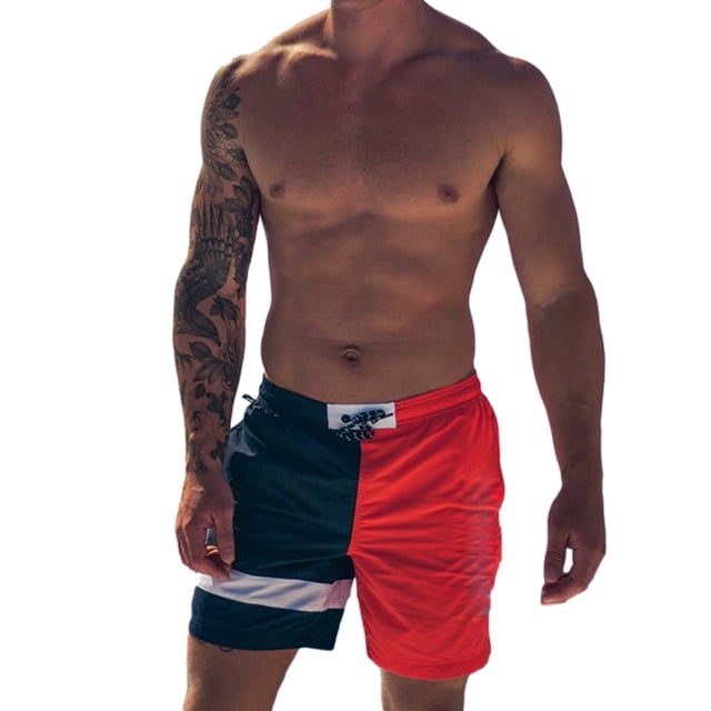 Txlixc Shorts de playa de verano para hombres Txlixc moderno, simple