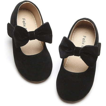 

Toddler Little Girl Dress Shoes - Girl Mary Jane Flats Party School Wedding