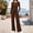 A1_Coffee, variant on YHCY Women 2 Piece Loungewear Set Slim Long Sleeve Crewneck Trackshirts Fall Trendy Drawstring Waisted Wide Leg Sweatpants Comfy Stretchy Suits Comfy Sets Athletic Lounge Sweatsuit Black L