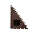 thumbnail image 2 of Cat Scratcher Furniture Protector Triángulo Vertical VERTICAL FIERGO Toy de gatito de refugio para almohadillas para gatos para gatos interiores que Marrón y, 2 of 8
