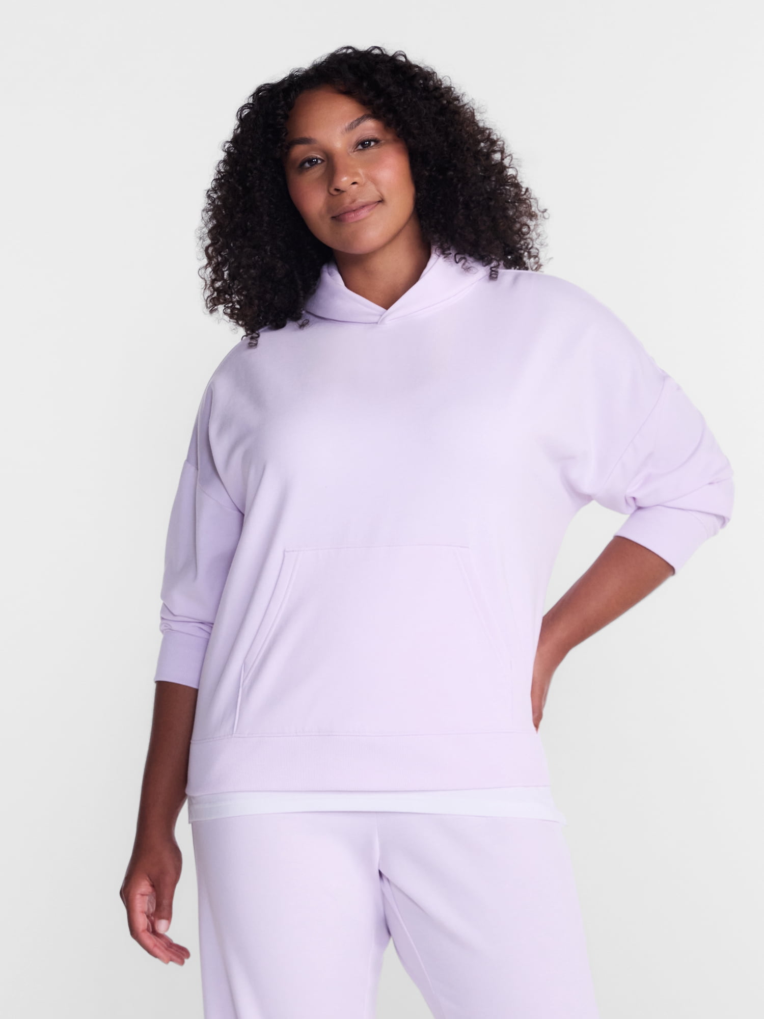 Athletic Works Women's and Women's Plus Super Soft Fleece Hoodie, Sizes XS-4X