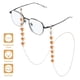 thumbnail image 5 of Cadena de Gafas Uxcell para Mujeres con Lanyard Soporte de Gafas de Cristal Gafas de Sol Naranja Mariposa, 5 of 7