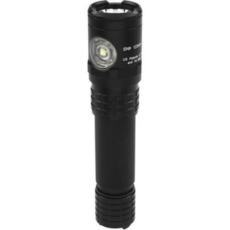 Bayco BYUSB-578XL Dual-Light USB LED Flashlight with Holster - Black