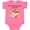 Hot Pink, variant on My Aunt and Uncle Love Me- Little Fox Boys or Girls Baby Bodysuit