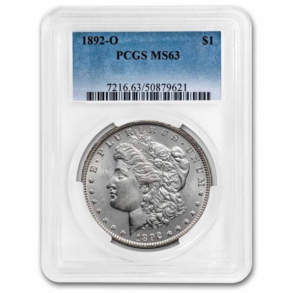 1892-O Morgan Dollar MS-63 PCGS
