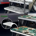 thumbnail image 6 of Yuyamidu Dragonfly RV Step Covers 4 Pack RV Step Carpet Boho Flower Blossom RV Step Rug RV Stair Covers Non-Slip Camper Step Covers Keep Your RV Cleaner, 6 of 7