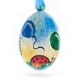 thumbnail image 2 of Hedgehog with Balloons Wooden Christmas Ornament 3 Inches, 2 of 3