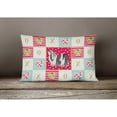 thumbnail image 3 of Carolines Treasures CK5841PW1216 Havanese 1 Love Canvas Fabric Decorative Pillow, Red, 12H x16W, multicolor, 3 of 3