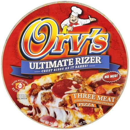 Orv's Ultimate Rizer Three Meat Pizza, 26.5 oz