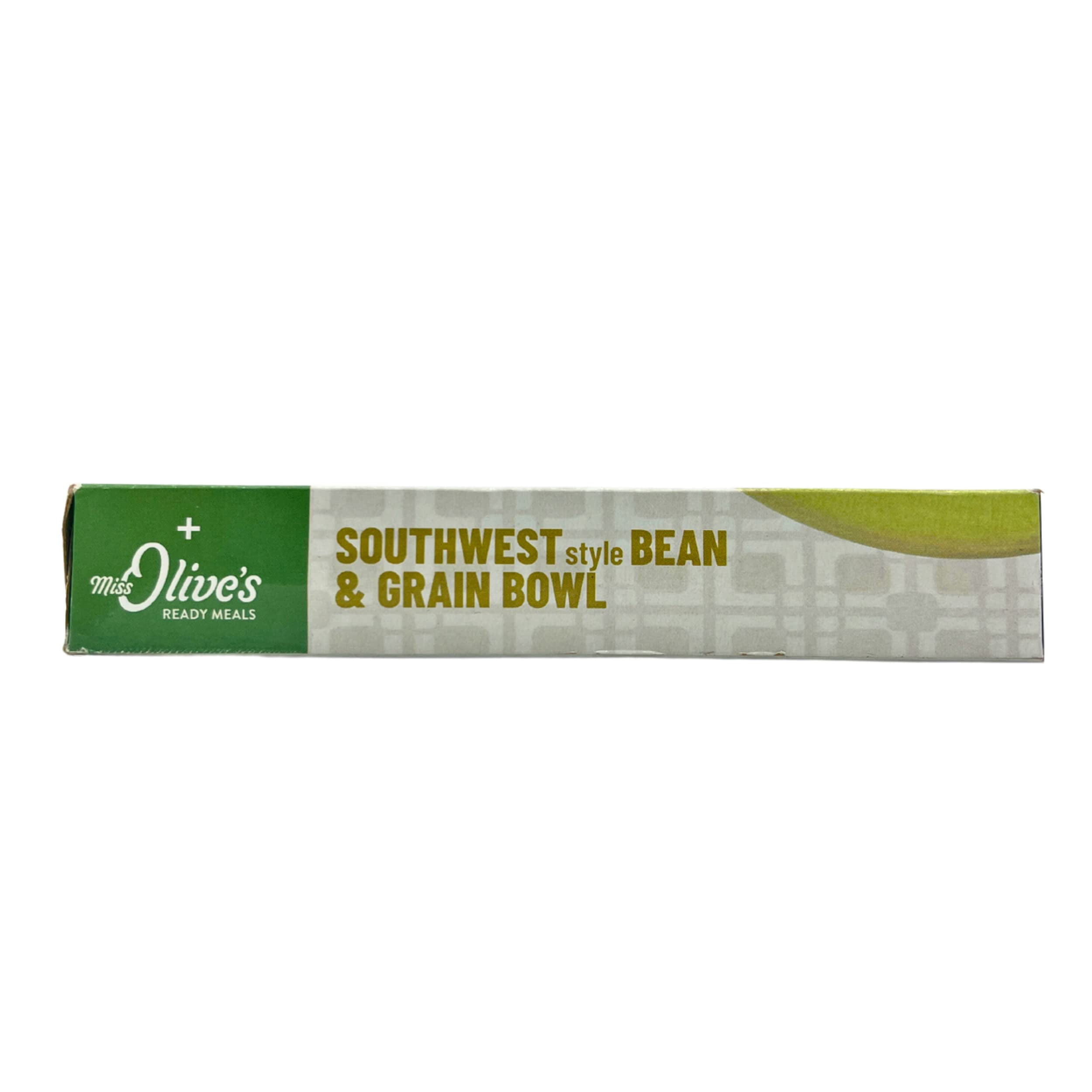 Miss Olives Southwest Style Bean & Grain Bowl Lower Sodium Microwavable Ready Meal Great for Portion Control, 7 ounce (Pack of 12)