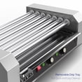 thumbnail image 4 of Hot Dog Grill VIVO Electric 18 Hot Dog 7 Roller Stainless St, 4 of 8