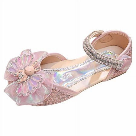 FhsagQ Slippers Kids Shoes Slippers Size 11 Girls Sandals Fashion New Pattern Cute Rabbit Diamond Decorative Flat Bottom Comfortable Princess Shoes Kids Shoes Slippers Size 4.5 Big Kid Red 22