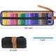 thumbnail image 2 of Lápices de colores Juego de lápices de colores Kit de dibujo de bocetos con bolsa enrollable portátil Bolsa de lona Estuche Sacapuntas incluido Ideal para adultos y niños (72 colores) JFHHH pequeña, 2 of 5