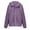 Purple, variant on HaiMao Women's Raincoats Lightweight Waterproof Windproof Adjustable Windbreaker Rain Jackets Hooded with Pockets Purple 10(XL)