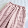 thumbnail image 5 of ZVNAΖH Womens Coral Fleece Pajama Pants, Soft Fluffy Pajama Sleep Pants, Solid Color, Straight Leg, Winter Comfy Lounge Pants, 5 of 6
