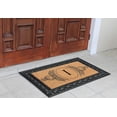 thumbnail image 5 of A1HC Rubber and Coir Doormat 30" x 48", Standard Double / Single Front Door Mat for Outdoor Entrance, Personalized Monogrammed Non-Slip Entrymat, 5 of 9