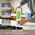 thumbnail image 5 of Merryhome Portable Blender,Cordless Blender,450ML Portable juicer Shakes and Smoothies Blender,Ideal for Ice Crushing,Travel,Gym,Office (White), 5 of 10