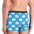 thumbnail image 4 of Men's Boxer Briefs, Cute Polar Bear Soft Comfy Mens Underwear Boxer Briefs Breathable With Widen Waist, 4 of 7