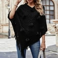 thumbnail image 2 of Aayomet Cardigan For Women Long Women's Long Sleeve Open Front Jackets Long Knitted Cardigan Sweater Irregular Hem with Pocket,Black S-XXL, 2 of 4