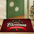 thumbnail image 6 of kladzum Christmas Door Mat Nonslip Rugs Floor Mats Christmas Decorative Doormat Small Carpet Entrance Foot Mat Home Room Holiday Party Decor 15.7x23.6in, 6 of 6
