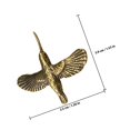 thumbnail image 2 of unbranded Figurilla De Colibrí En Latón Fino Para Vintage Feng Shui En Y Oficina, 2 of 8