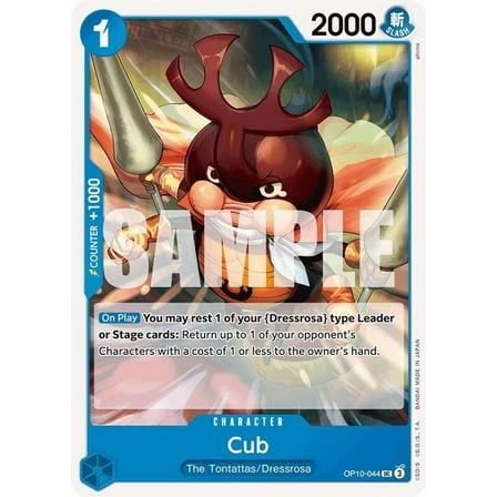 One Piece Royal Blood Uncommon Cub OP10-044