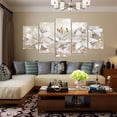 thumbnail image 1 of ¡Grandes ofertas! TAKTUK Decoración del hogar, Decoración de pared, Arte de pared de moda Pintura en lienzo 5 piezas Moda Hermosa Flor, Arte de pared, 1 of 2