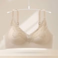 thumbnail image 2 of Levmjia Women's Wireless Bras Lace Comfortable Breathable Seamless Underwire Free Everyday T Shirt Bra with Adjustable Strains for Daily Wear, 2 of 6